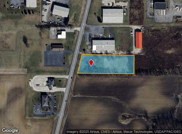 1245 State Route 598, Galion, OH Parcel Map