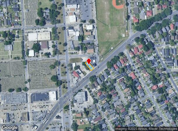  3241 Gentilly Blvd, New Orleans, LA Parcel Map