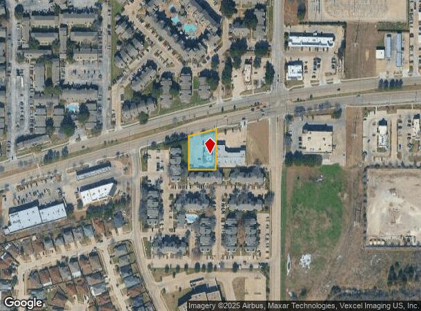 2140 E Pioneer Pky, Arlington, TX Parcel Map