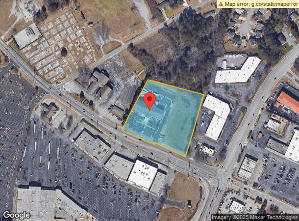  1852 Rockbridge Rd, Stone Mountain, GA Parcel Map