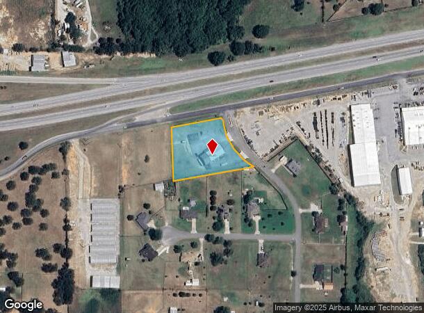 3101 W Interstate 20 Hwy, Weatherford, TX Parcel Map