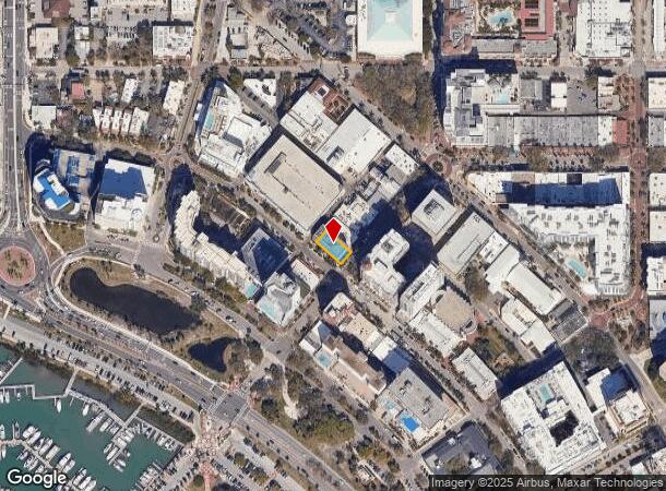  1341 Main St, Sarasota, FL Parcel Map