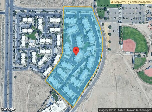  701 Stephen Moody St Se, Albuquerque, NM Parcel Map