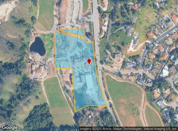  2757 Gird Rd, Bonsall, CA Parcel Map