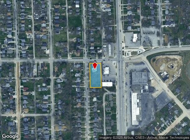  1702 Mckinnie Ave, Fort Wayne, IN Parcel Map