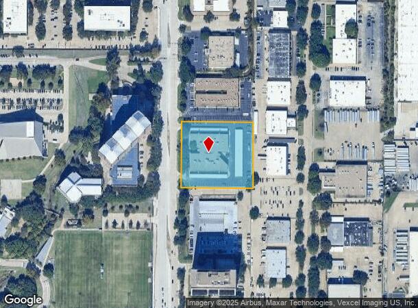  14140 Midway Rd, Dallas, TX Parcel Map