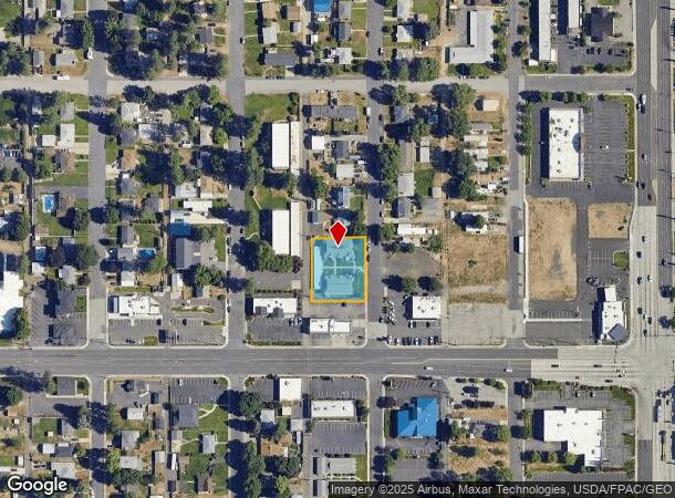 6321 N Normandie St, Spokane, WA Parcel Map