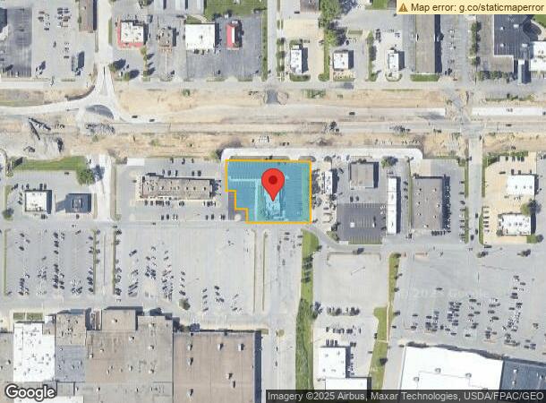 6109 University Ave, Cedar Falls, IA Parcel Map