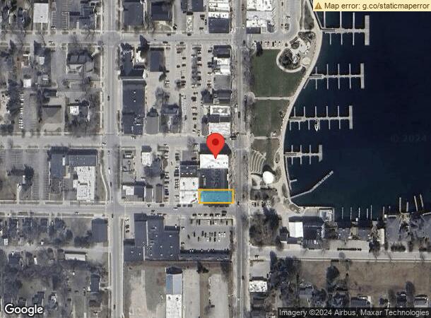  421 Bridge St, Charlevoix, MI Parcel Map