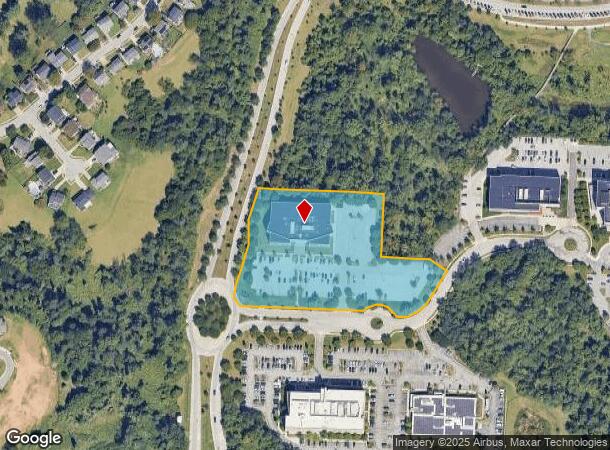 5521 Research Park Dr, Catonsville, MD Parcel Map