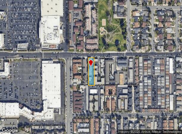  383 W Wilson St, Costa Mesa, CA Parcel Map