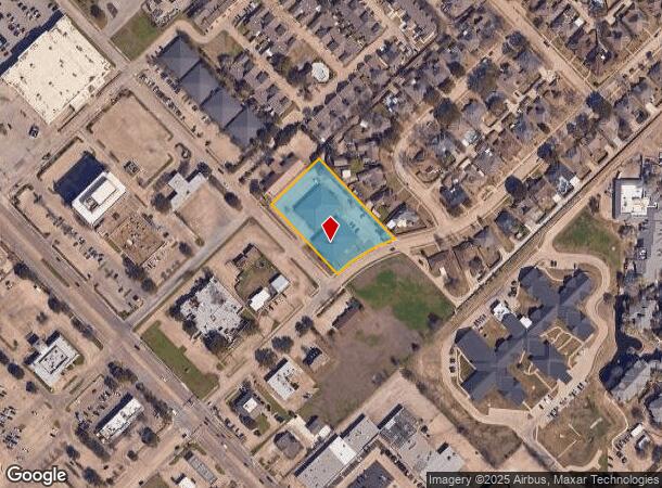  1101 Stonewall St, Garland, TX Parcel Map