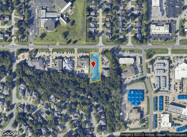  7614 E 91St St, Tulsa, OK Parcel Map