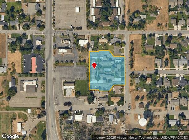 1220 S Houk Rd, Spokane Valley, WA Parcel Map