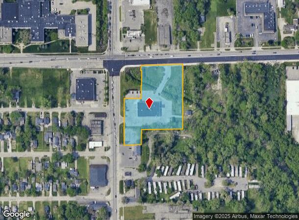 4033 Fenton Rd, Flint, MI Parcel Map