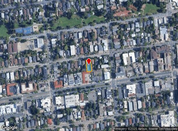 1728 Berkeley Way, Berkeley, CA Parcel Map