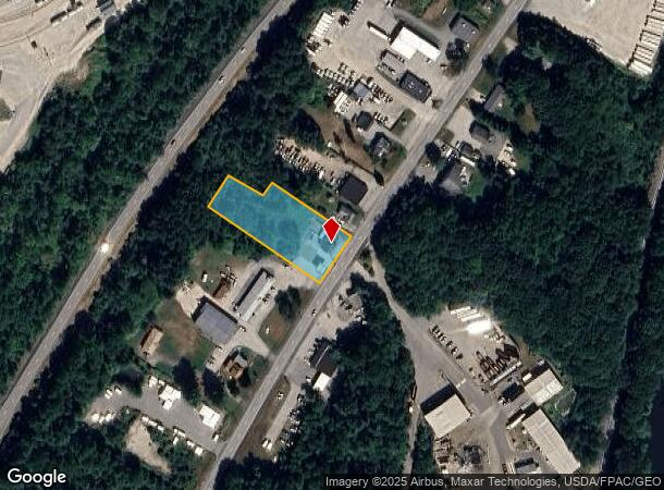 539 Washington St N, Auburn, ME Parcel Map