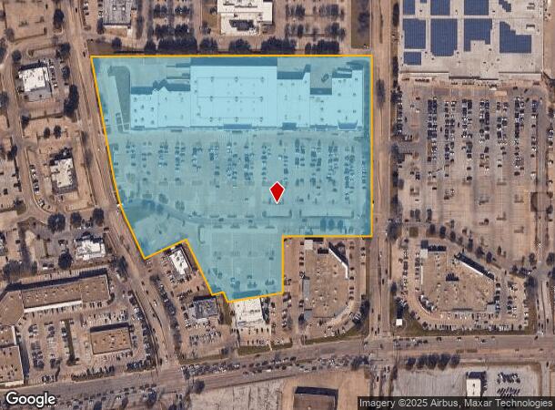  1649 N Town East Blvd, Mesquite, TX Parcel Map