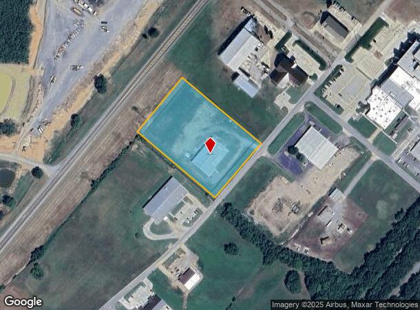  210 Kerr Ave, Poteau, OK Parcel Map