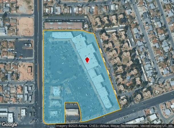 2250 S Nellis Blvd, Las Vegas, NV Parcel Map