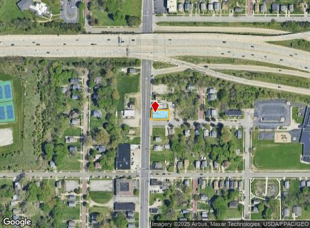 363 S Arlington St, Akron, OH Parcel Map