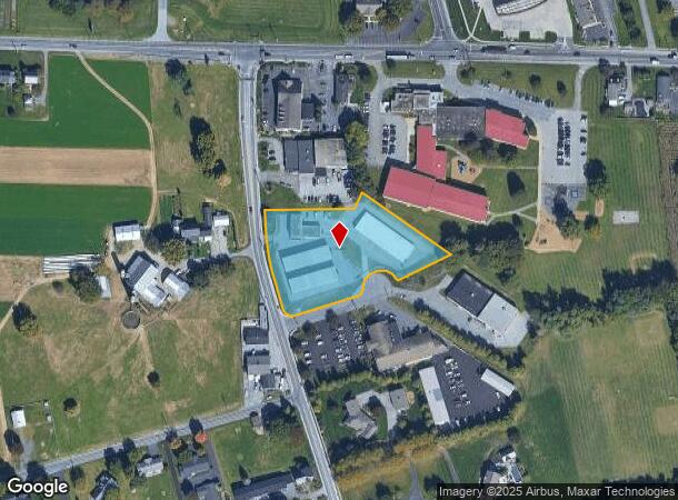  2422 Gehman Ln, Lancaster, PA Parcel Map