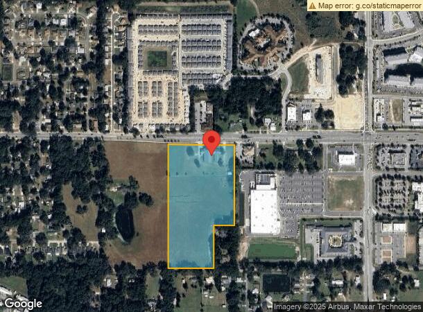  1308 Cleveland Ave, Wildwood, FL Parcel Map