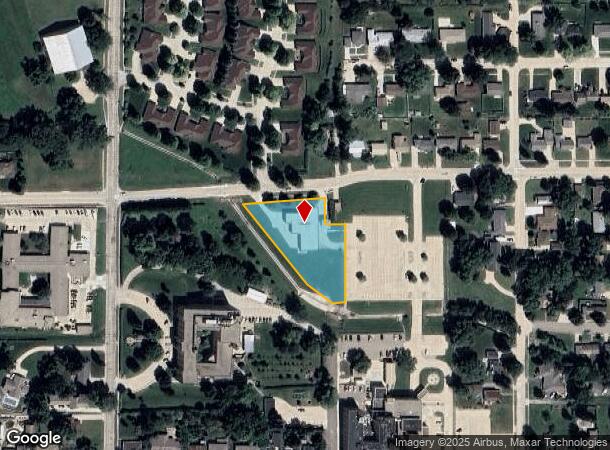  1603 W Prospect Ave, Norfolk, NE Parcel Map