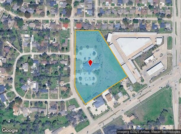  5700 Mark Ln, Rowlett, TX Parcel Map