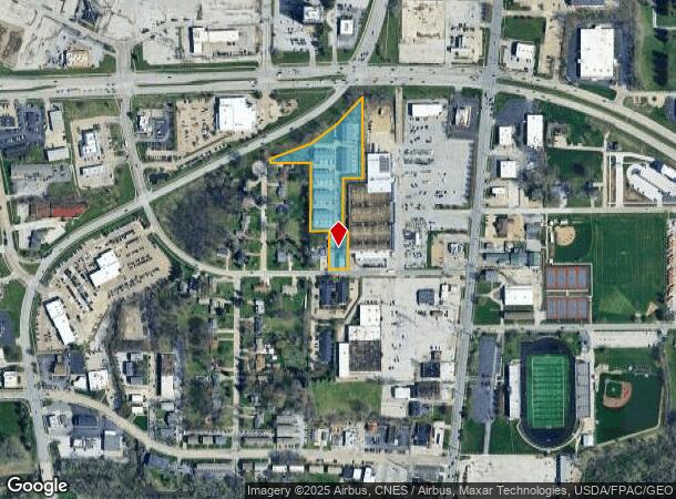 220 E 37Th St, Davenport, IA Parcel Map
