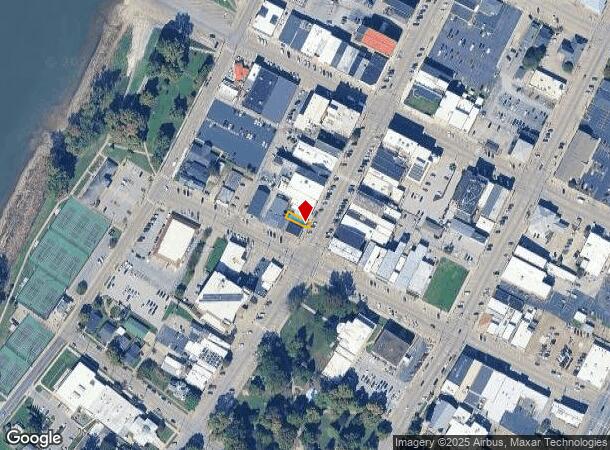 107 N Main St, Henderson, KY Parcel Map