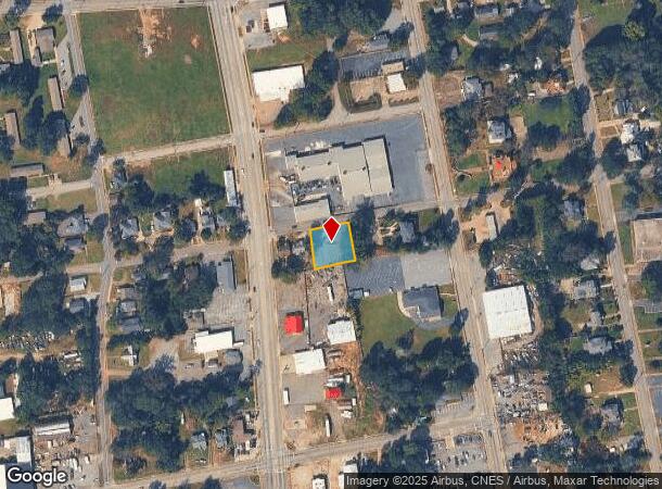  162 W Hampton St, Anderson, SC Parcel Map