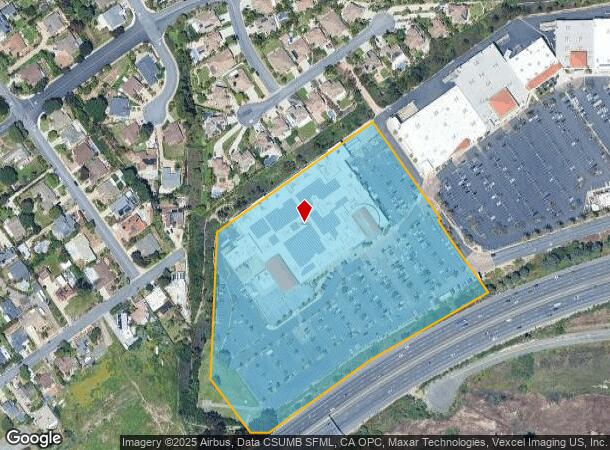 2100 Vista Way, Oceanside, CA Parcel Map