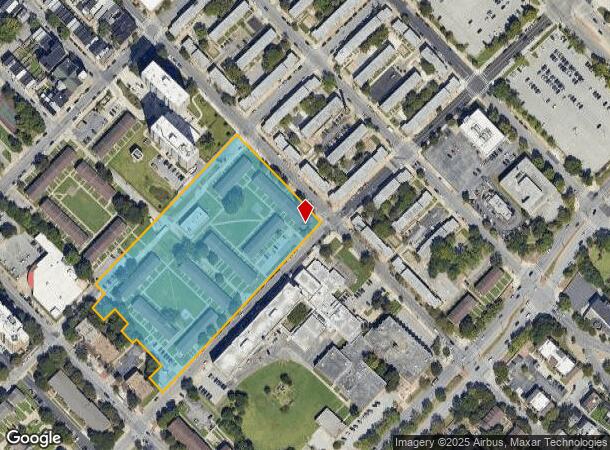 1000 Druid Hill Ave, Baltimore, MD Parcel Map
