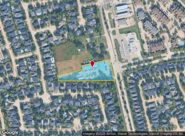 13939 Telge Rd, Cypress, TX Parcel Map