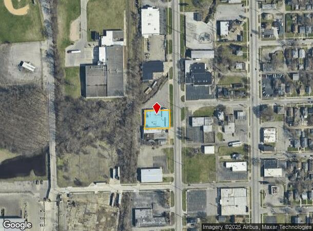  2605 S Main St, South Bend, IN Parcel Map