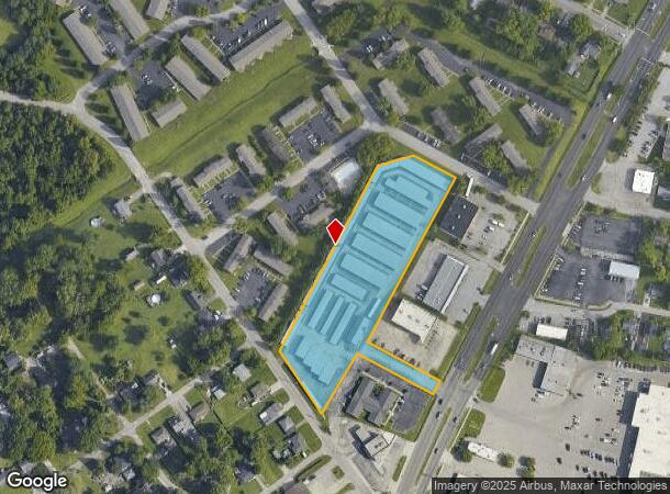  1713 E 10Th St, Jeffersonville, IN Parcel Map