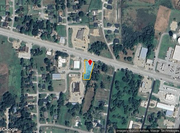  333 W Brazos Ave, West Columbia, TX Parcel Map