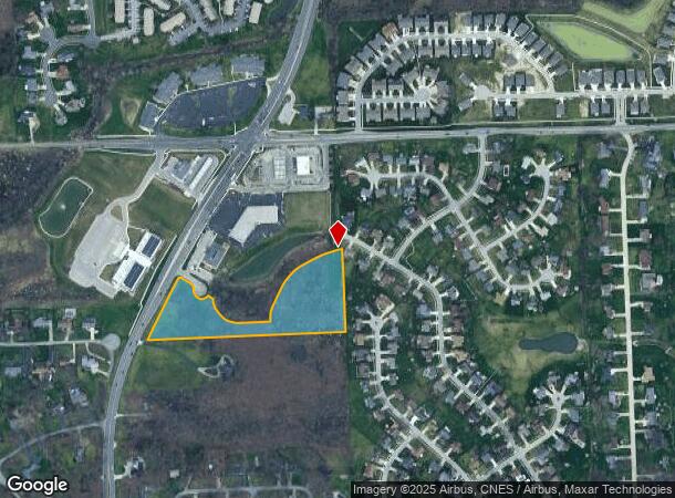 Coldwater Rd, Fort Wayne, IN Parcel Map