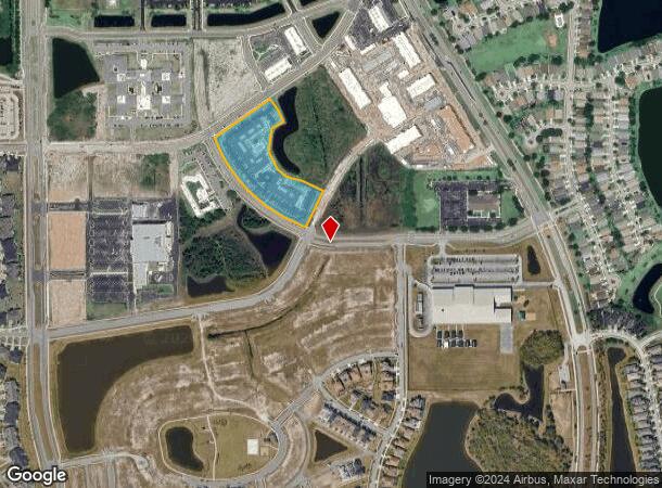  8910 Trafford Dr, Melbourne, FL Parcel Map