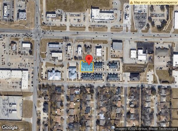  2214 Emery St, Denton, TX Parcel Map