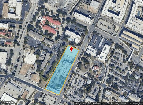  641 S Flores St, San Antonio, TX Parcel Map