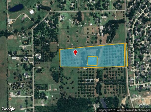  4421 Bowser Rd, Fulshear, TX Parcel Map
