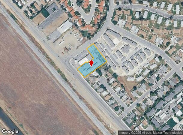 445 N St, Firebaugh, CA Parcel Map