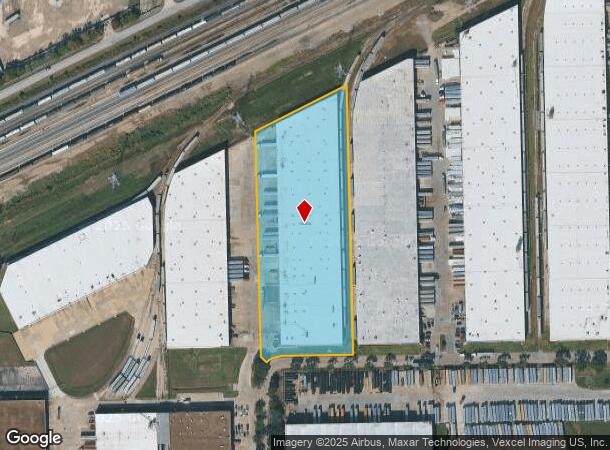 8609 Citypark Loop, Houston, TX Parcel Map