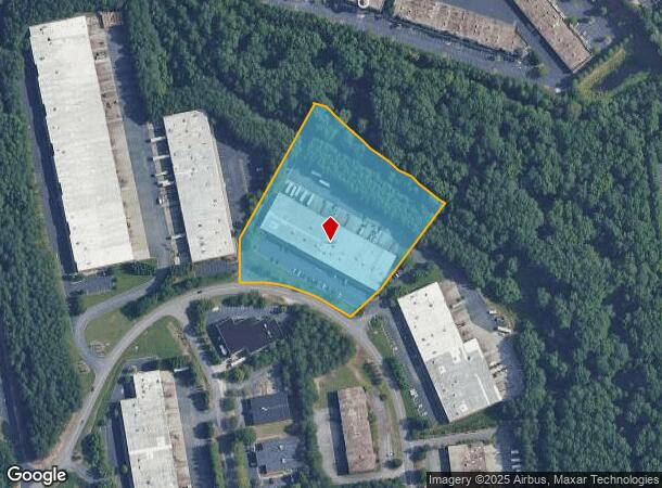 323 Curie Dr, Alpharetta, GA Parcel Map