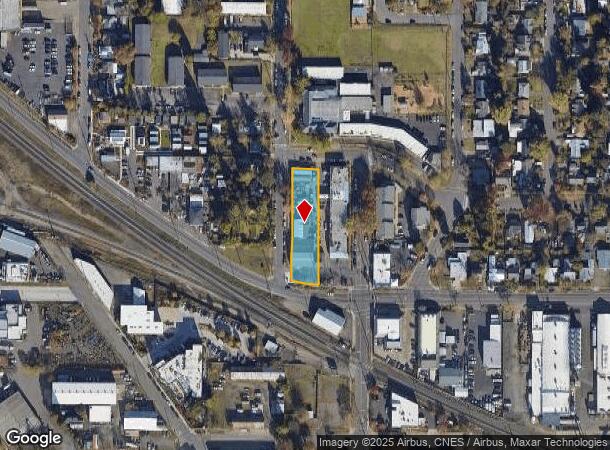  1131 W 1St Ave, Eugene, OR Parcel Map