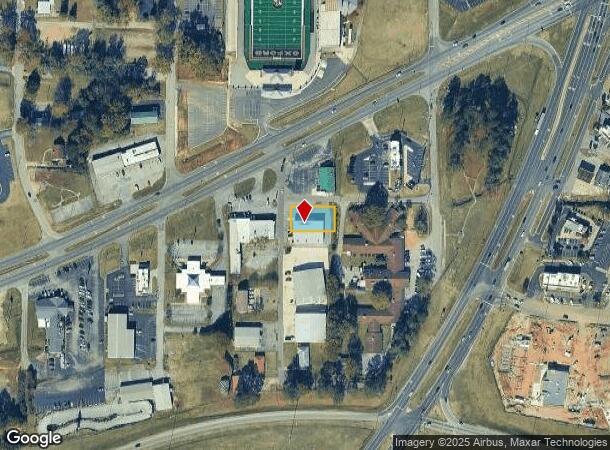  1117 Edmar St, Oxford, AL Parcel Map