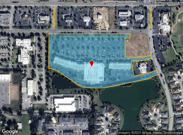  2500 Burnsed Blvd, The Villages, FL Parcel Map