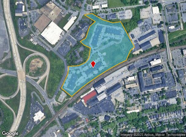 1030 Reed Ave, Reading, PA Parcel Map